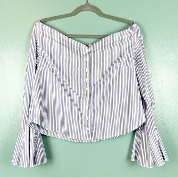 Free People March To The Beat Off-The-Shoulder - Picture 3 of 7